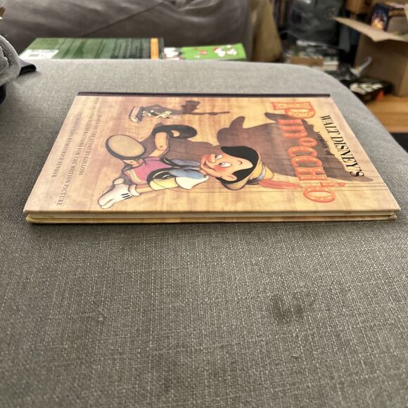 WALT DISNEY'S VERSION OF PINOCCHIO (1939) Abrams 1989 Printing Maurice Sendak - Picture 5 of 12